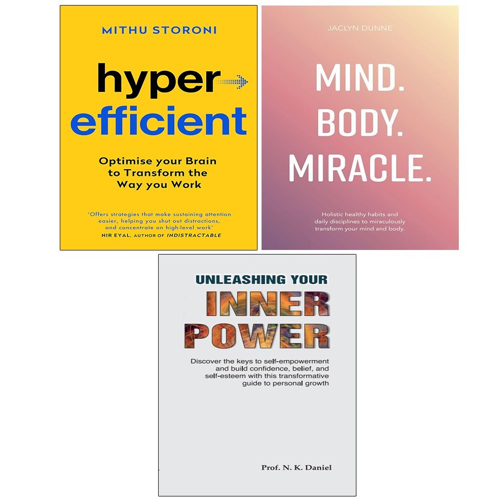 Energy Codes, Unleashing Your Inner Power, Mind Body Miracle 3 Books Set - Image 2