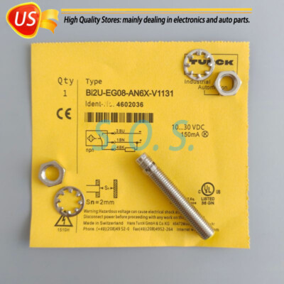 1PC New Proximity Switch Sensor For Turck BI2U-EG08-AN6X-V1131 BI2UEG08AN6XV1131