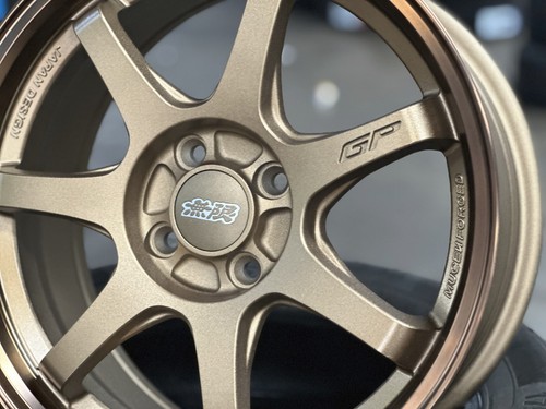 New 16x7J 4x100 4 pcs Mugen GP Design BRONZE (4 Wheel) Honda Fit Civic Insight - Picture 9 of 11