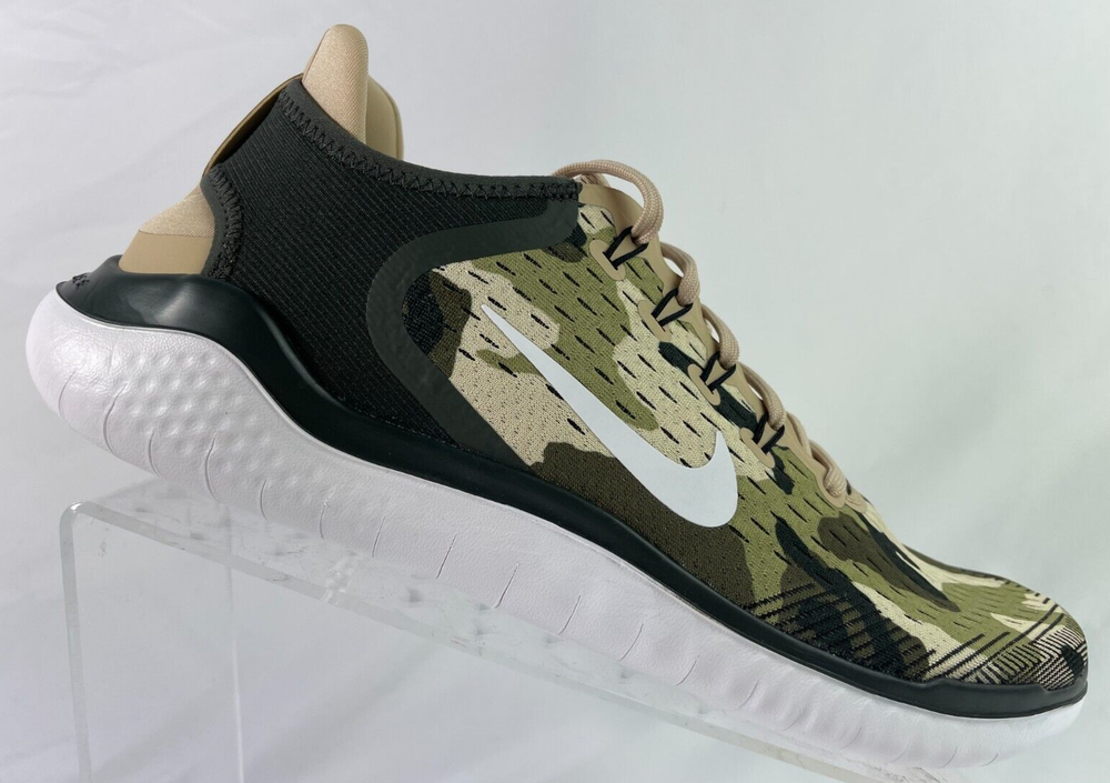 Nike Free RN 2018 GPX 'Atmosphere Frey’ Camouflage AT9976-301 Men's Size 10.5