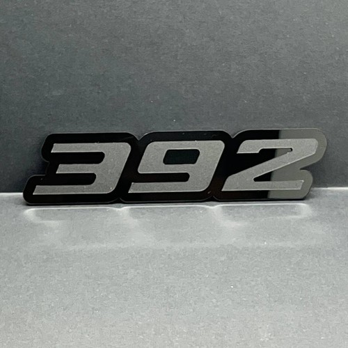 2x Mate Black 392 Hemi Emblems 392 Side Fender Badge 3D for 392 Emblem - Picture 14 of 14