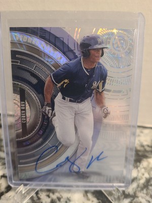 2017 Bowman High Tek Corey Ray Rookie Autograph RC Auto #BHT-CR | eBay