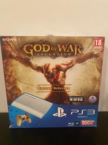 Consola God of War Ascension 500 GB Super Slim Edición Limitada Paquete En Caja PS3 - Imagen 3 de 24