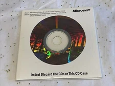 Microsoft Office Small Business Edition 2003 w/ BCM 2-CDs Product Key Included
