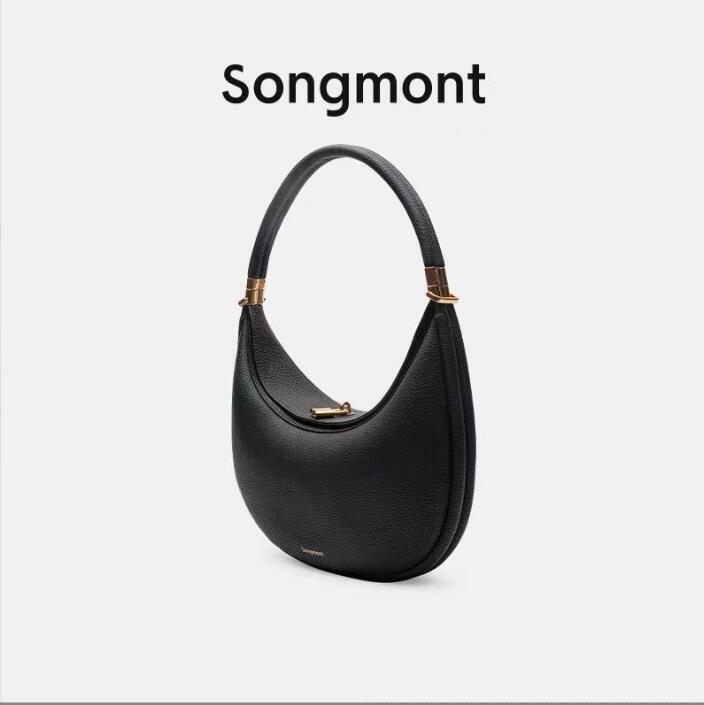 ◆MUCENT◆ Moonbella l Logo Crescent Hobo Crossbody Bag MUSINSA | MUCENT Moonbella Metal Logo Crescent Hobo