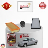 Inspektionskit Filter + ÖL Alfa Romeo 156 2.0 16V 114KW 155CV Von 2000-> 2002