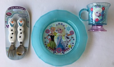 disney frozen plate set