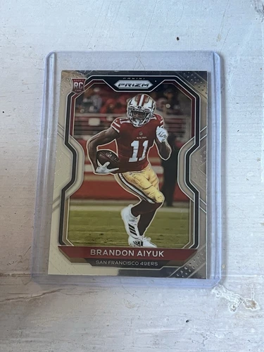 2020 Silver Panini Prizm Rookie #301 Brandon Aiyuk (RC)