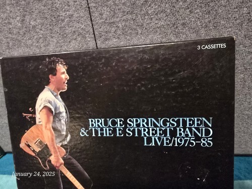 bruce springsteen the e street band live 1975-85 3 Cassettes Like NEW - Picture 2 of 9