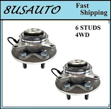 FRONT Wheel Hub Bearing Assembly Fit FORD F-150 4WD 2015-2017 (PAIR).