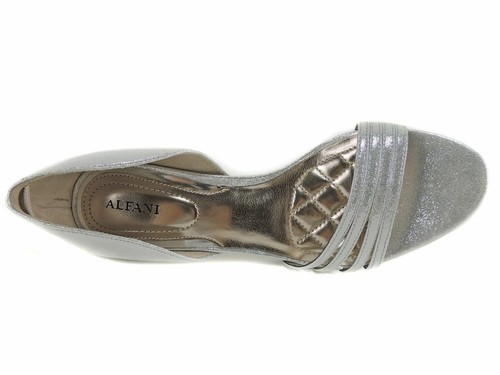 Nuevos zapatos de vestir de vestir de tiras de plata Giorjah para mujer Giorjah talla 7.5 m - Imagen 5 de 5