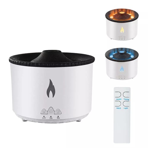 Vulkan Luftbefeuchter Flammen Aroma Diffusor Ultraschall Ätherisches Öl Diffusor - Bild 3 von 12