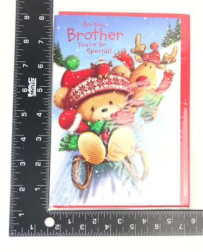Christmas Card Traditional Brother Sister Mum Dad Xmas Greeting Cards -in-Law - Picture 9 of 182