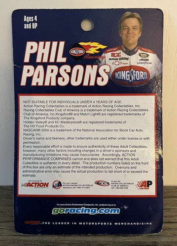 NASCAR Phil Parsons Kingsford Racing #59 Die Cast 1:64 - Picture 2 of 2