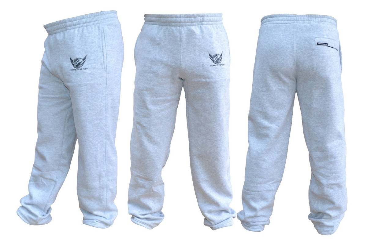 AQF MEN JOGGING BOTTOM TRACK SUITS CASUAL PANTS GYM TROUSERS COTTON FLEECE  RED