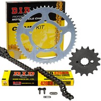 Kettensatz Ketten DID 428HD Offen FüR MZ MUZ SX 125 SX125 SX 125 RT 2001-2008