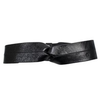 Private Label With Tags Knotted Front Waist Belt Black Small/medium on sale Private Label With Tags Knotted Front Waist Belt Black Small/medium on sale