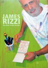 James Rizzi "The New York Studio" BRAND NEW 2014!!! Hardcover Version