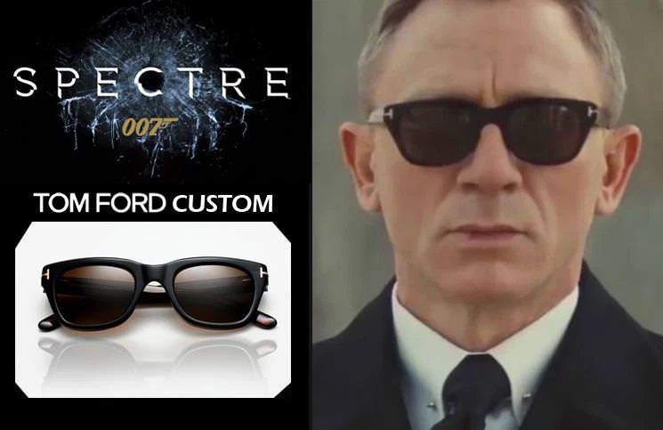 Tom Ford Snowdon 0237 05B James Bond Spectre Black / Grey Grad Sunglasses 50 664689764686 | eBay