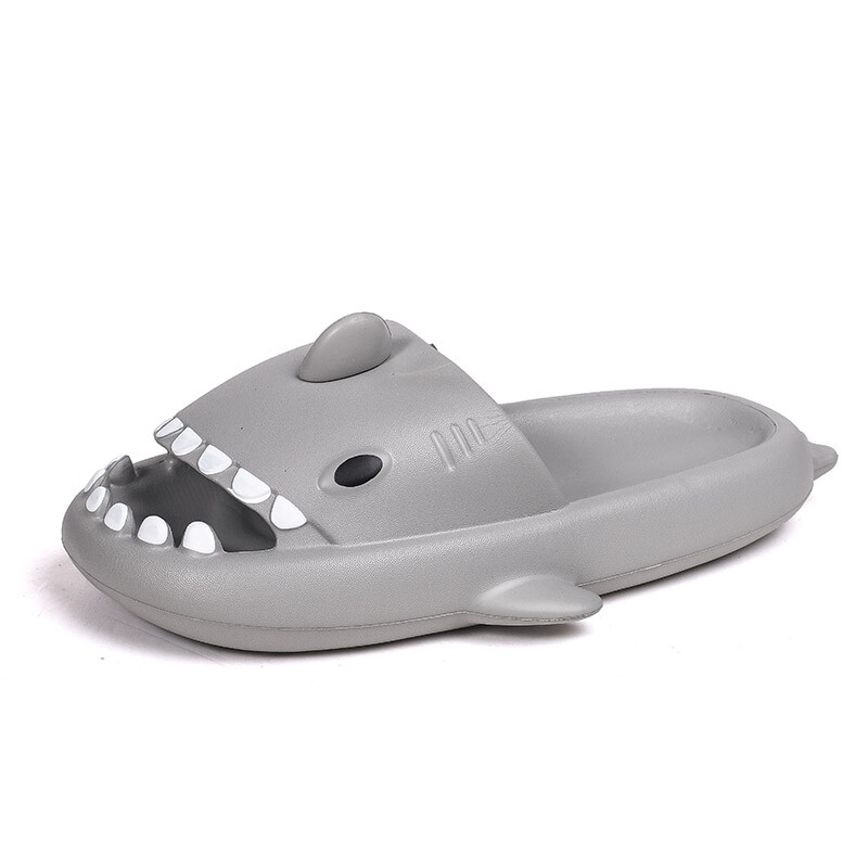Shark Slippers Beach Shoes Home Flat Slippers Women Men