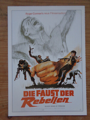 Filmplakatkarte / moviepostercard  Die Faust der Rebellen  B.Hershey