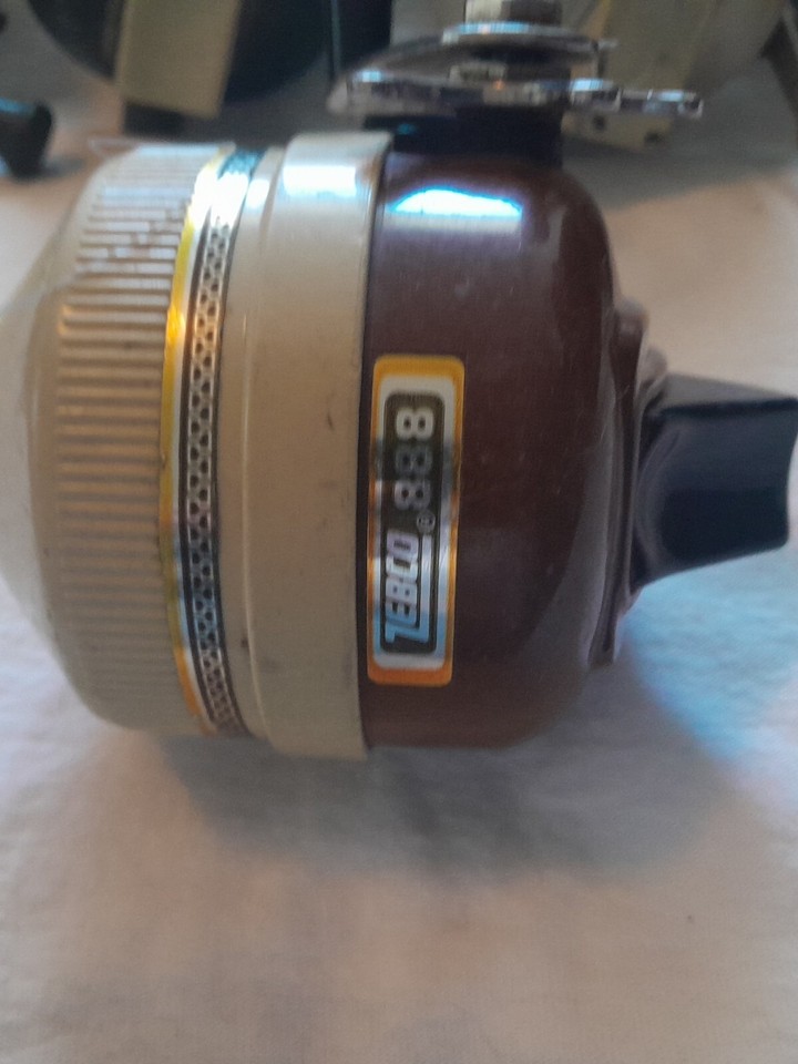 Vintage 1962 ZEBCO Bull's-Eye Casting Reels: Models 33, 44, 55, 66, 77