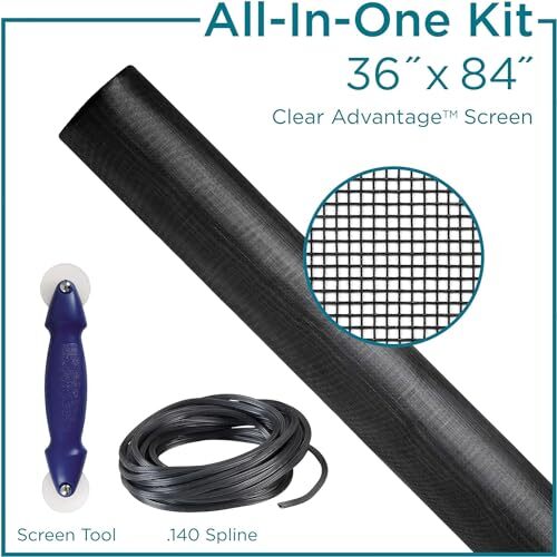 Saint-Gobain ADFORS FCS11391-M Clear Advantage Screen Repair Kit for Charcoal - Picture 2 of 6