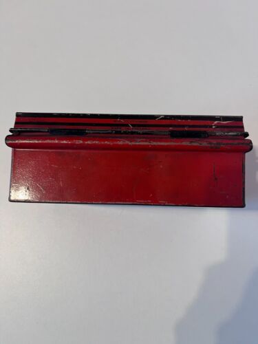 VINTAGE CHILDS MONEY BOX TIN MADE BY BURNETT LTD, LONDON - 1930'S - Picture 7 of 10