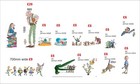 ROALD DAHL VARIOUS WALL STICKERS
