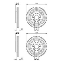 Disque de frein Lexus SC