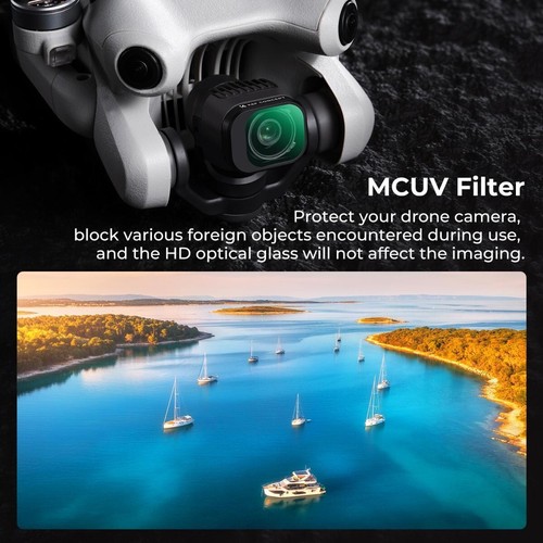 K&F Concept VND + UV +CPL Filter Kits For DJI Mini 4 Pro - Picture 5 of 11