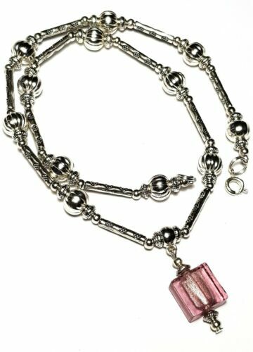 ZARA WOMAN NWT SS25 JEWEL CASCADE NECKLACE pale pink silver