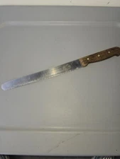 R.H. FORSCHNER VICTORINOX 455W-10 SERRATED SLICER BREAD KNIFE SWITZERLAND