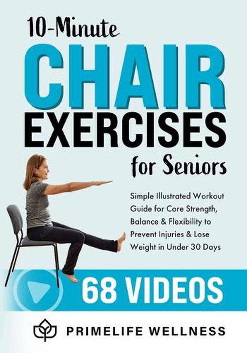 10Minute Chair Exercises for Seniors Simple Illustrated Workout Guide