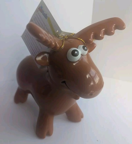 AniMails Make Mail Fun Brown Moose Send In The Mail Postal Toy Unique Item 2011