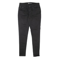 LEVI'S Legging Womens Jeans Black Slim Skinny W29 L29