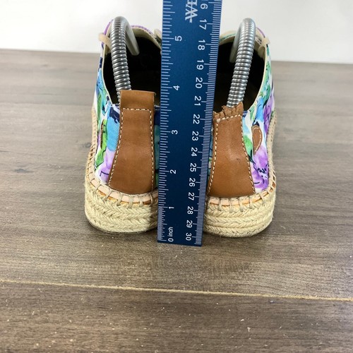 Coconuts Womens Espadrille Canvas Sneaker Size 9 M Floral Lace Up Comfort - Picture 5 of 11