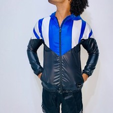 Adidas Originals Vintage Super Rare Jacket Windbreaker Cal Surf Glanz