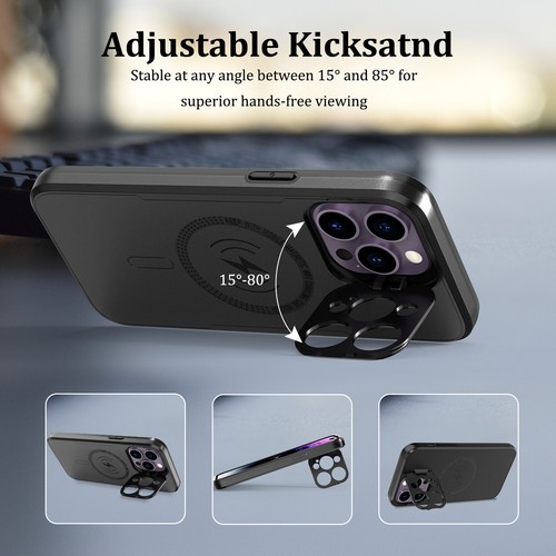 For Apple iPhone 14 15 Pro Max,Plus Safe Case Hybrid Shockproof Stand Cover - Picture 12 of 53