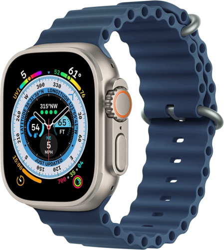 For Apple Watch Series 10 9 8 7 6 5 SE Ultra 2 42/44/45/46/49mm Ocean Band Strap - Picture 22 of 22