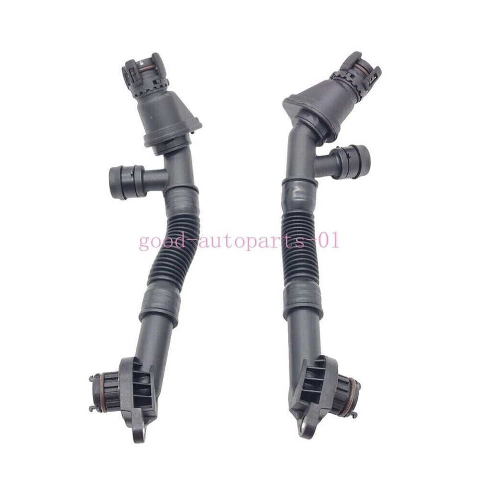 1 PCS Crankcase Left and Right Vent Hoses for BMW 550i 650i 750i 750Li B7 X5 X6 Foto 2 de 4
