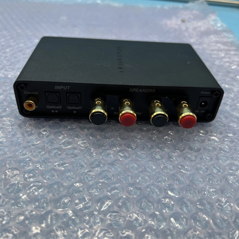 Amplificador de fone de ouvido NuForce DIA-preto desktop e DAC (sem adaptador de energia) - Imagem 2 de 3