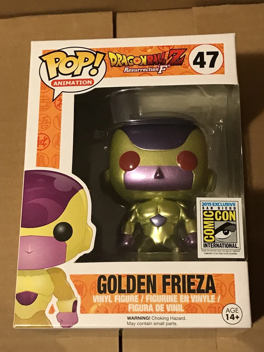 Funko Pop Animation Dragonball Z Golden Frieza Red Eyes Exclusive 2015 SDCC