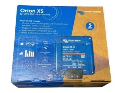 Orion XS 12-12V 50A 700W Non Isolated Smart DC-DC Battery Charger Victron Energy