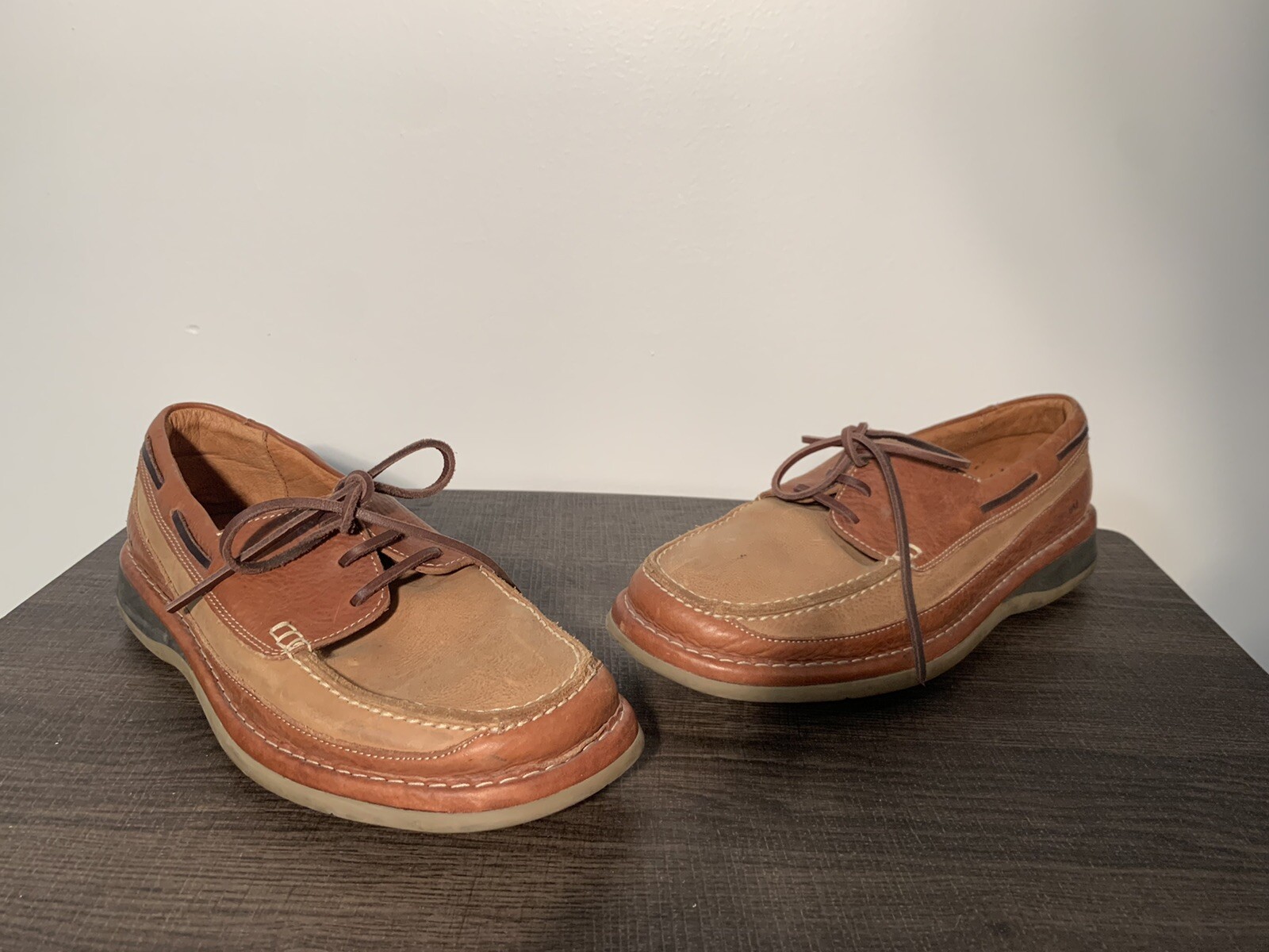 Murphy Brown Leather Boat Shoes Style 