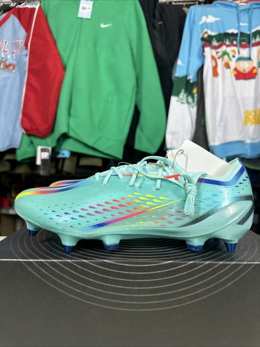 Adidas X Speedportal.1 Soft Ground Aqua Blue Soccer Cleats GW8442 Men's 10