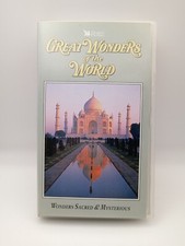 Brand New Great Wonders Of The World Wonders Sacred And Mysterious VHS/SH 1995