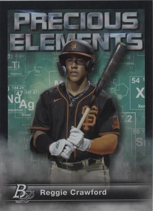 2023 Bowman Platinum - Reggie Crawford #PE-20 - 1 of 1