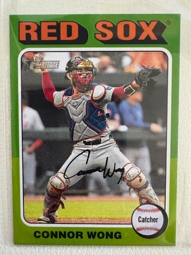 2024 Topps Heritage High Number Connor Wong Mini #658