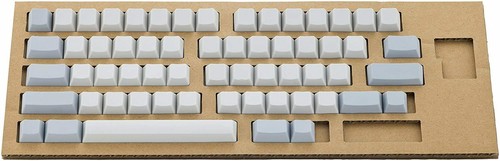 PFU Key Top Set White/Un-Engraved HHKB Professionala Series English Array Model - Picture 1 of 1